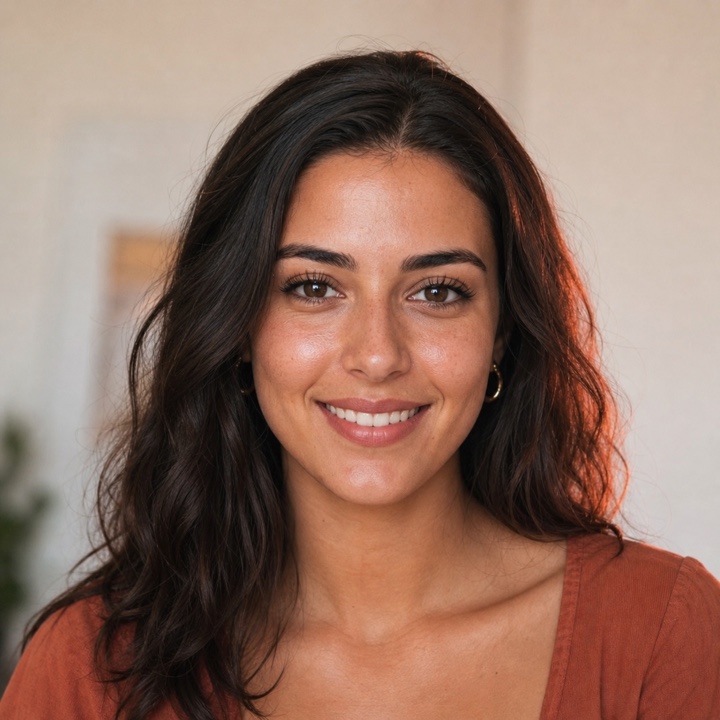 Lucía, a fictional adult woman